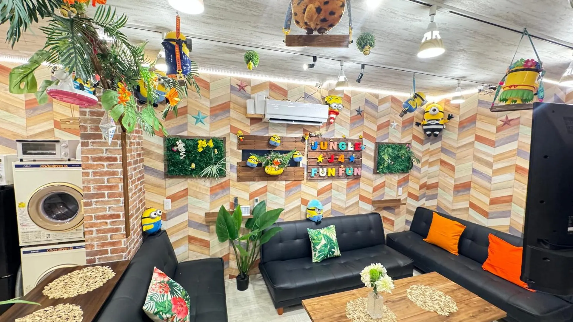 אוסקה New Open Hotel Jungle Fun Fun J4 Usj 8Minutes Nishikujyo 3Minutes דירה